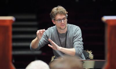 Le chef de chœur Pierre-Fabien Roubaty dirige l'Ensemble Vocal de Lausanne.
